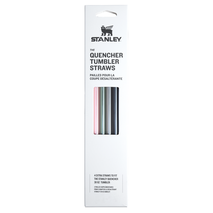 Adventure Quencher Travel Tumbler Straws | 4-Pack